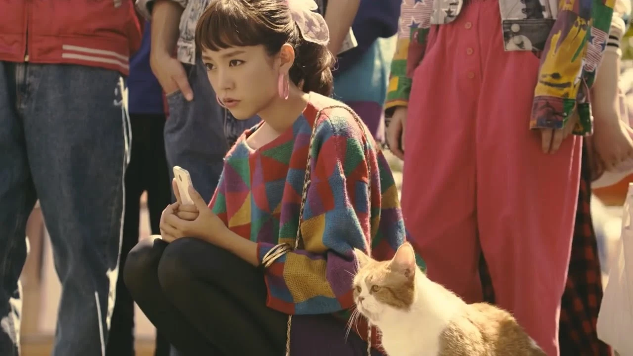 【日本CM】桐谷美玲遇上帥氣貓樂隊大唱80年代流行曲